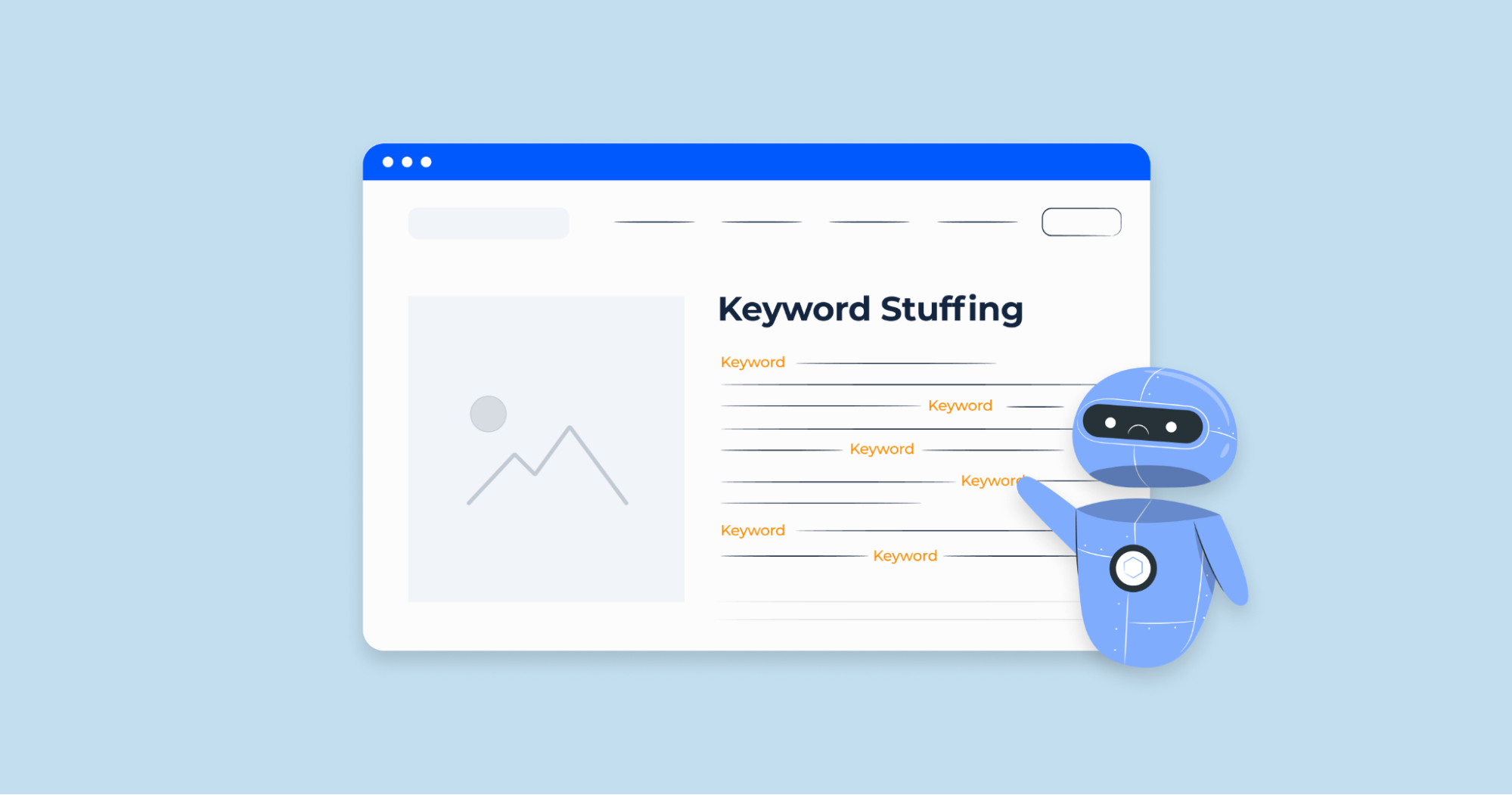 Keyword Stuffing khiến Website bị Google đánh giá thấp