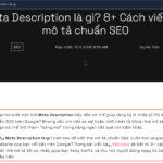 Sapo là đoạn văn mở đầu của bài viết