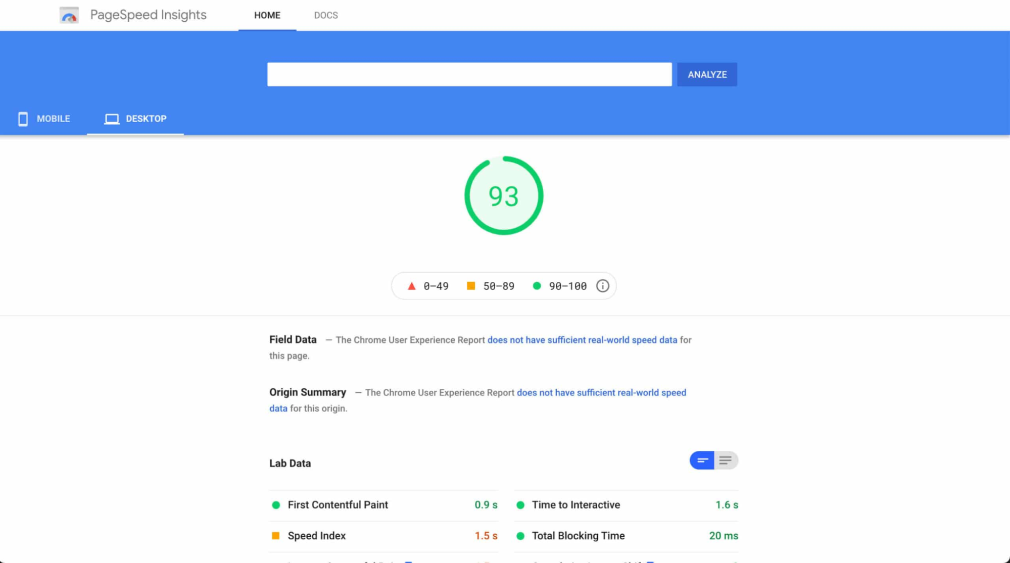 Hướng dẫn cách sử dụng Google PageSpeed Insights