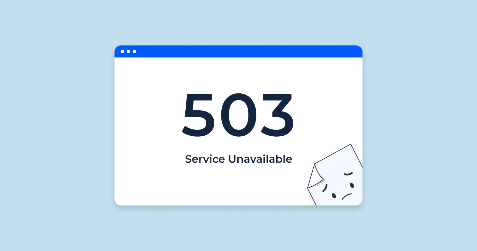 Nguyên nhân gây ra lỗi 503 Service Unavailable
