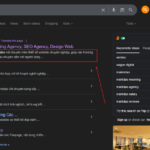 Meta description là đoạn mô tả ngắn gọn (khoảng 160 ký tự) đặt trong phần head của trang