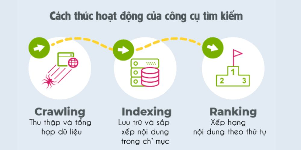 Cách hoạt động của Search Engine