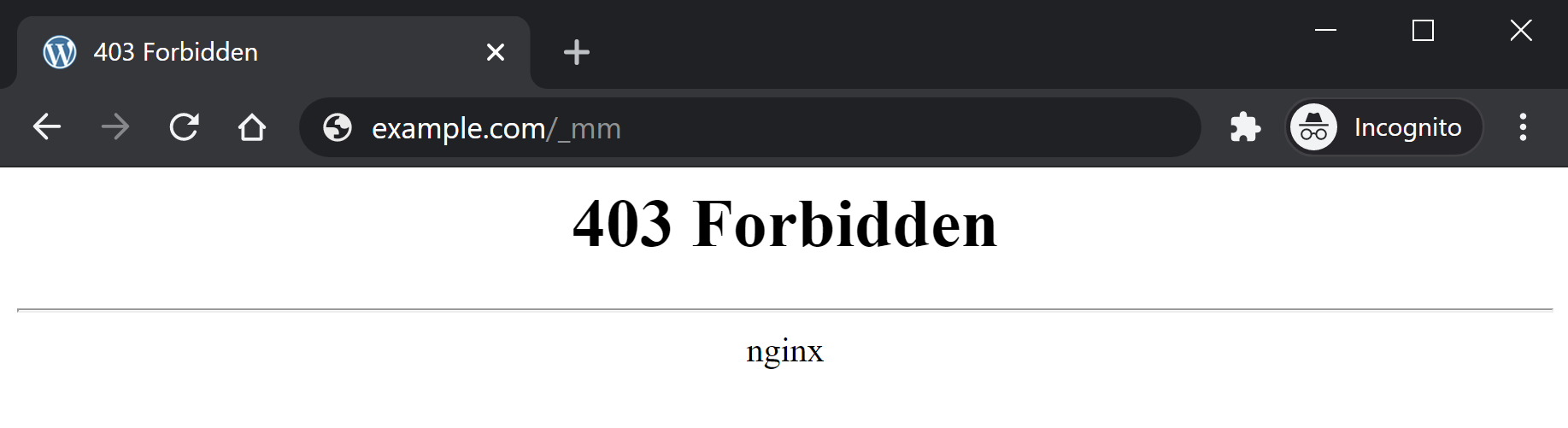 Nguyên nhân dẫn đến lỗi 403 Forbidden