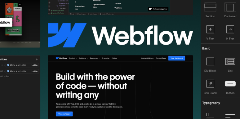 Ưu điểm của Webflow trong thiết kế website