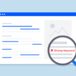 Dấu hiệu nhận biết từ khóa đang nhận sai trang đích