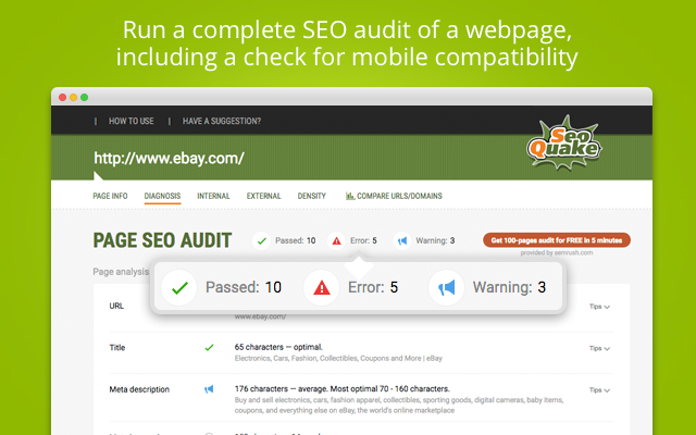 SEOquake hoạt động như thế nào