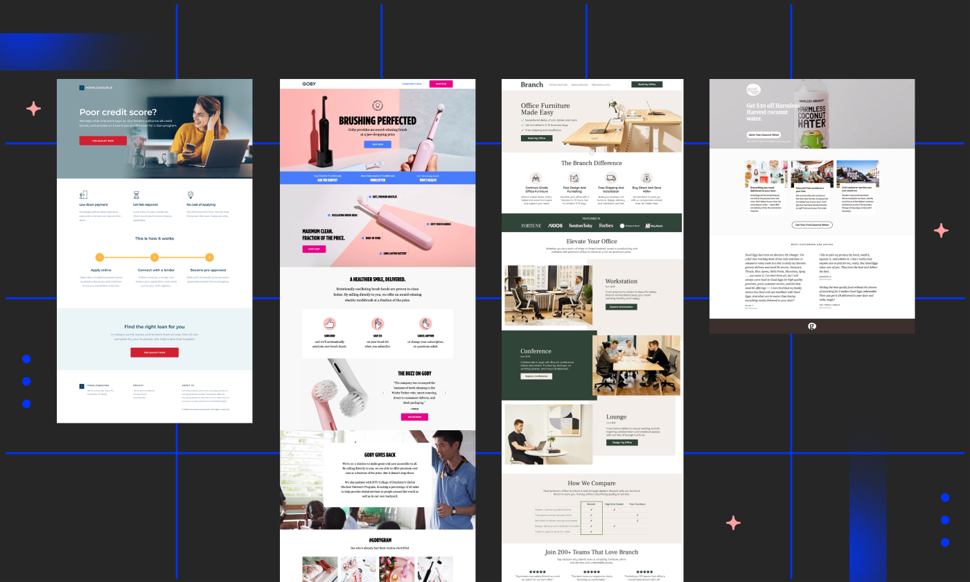 Landing Page là một trang web đơn lẻ